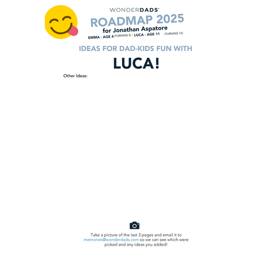 WonderDads Roadmap (Digital Only), $79 /year, 100% Best Investment Ever as a Dad, 30-Day Money Back Guarantee