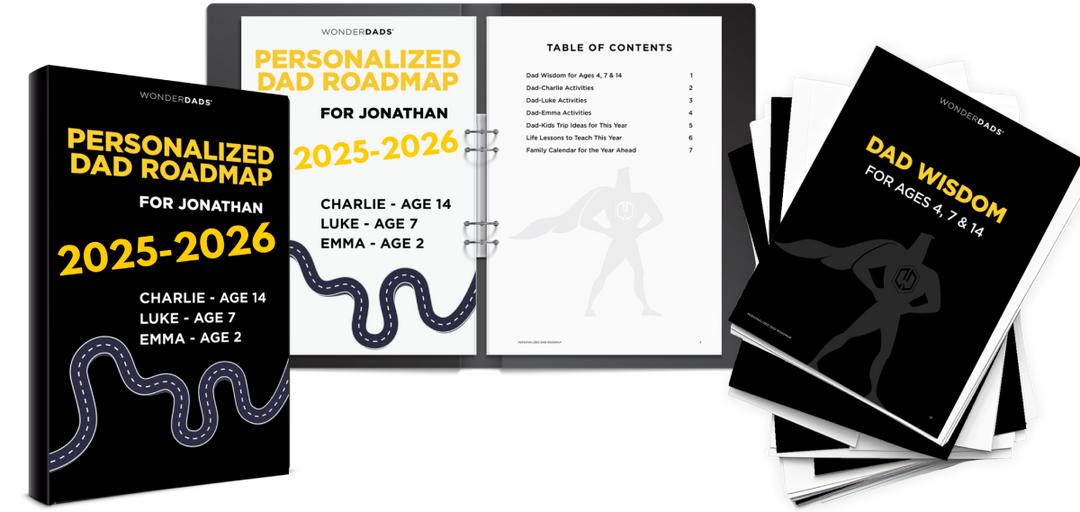 WonderDads Roadmap (Digital Only), $79 /year, 100% Best Investment Ever as a Dad, 30-Day Money Back Guarantee
