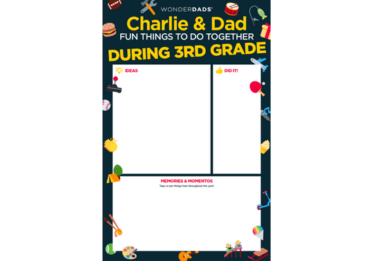 WonderDads Do-Together-This-School Year Poster
