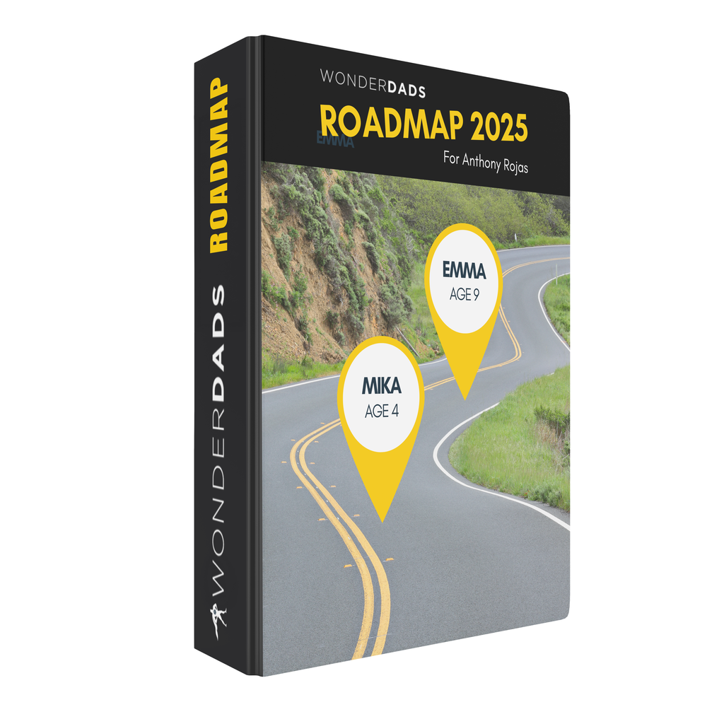 WonderDads Roadmap (Digital Only), $79 /year, 100% Best Investment Ever as a Dad, 30-Day Money Back Guarantee
