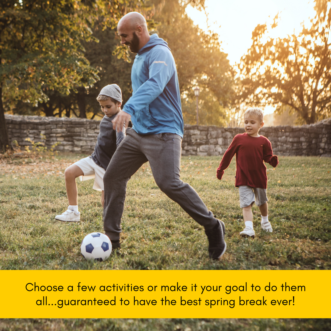 Spring Break Dad-Kids Activities Folder