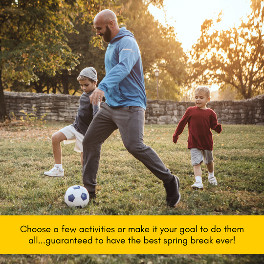 Spring Break Dad-Kids Activities Folder